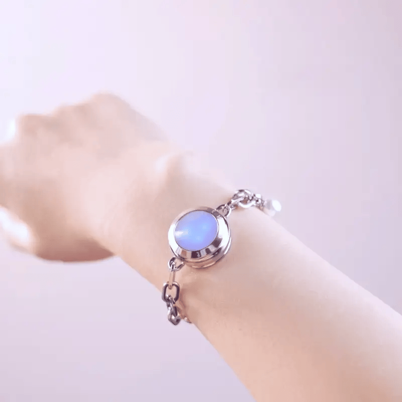 Soulmate 2.0 Touch Bracelets Set (Silver Cuban Chain + Gold Paperclip Chain)